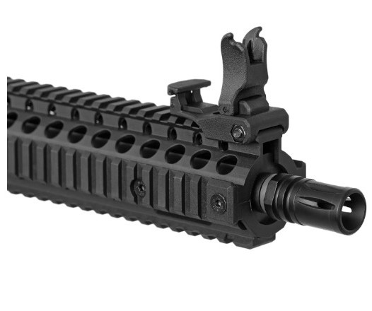 Гвинтівка страйкбольна Evolution Recon Superlite MK18 Mod 1 10.8" Carbontech AEG 6 мм Black Фото 4